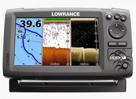 Картплоттер Lowrance Hook-7 Mid/High/DownScan